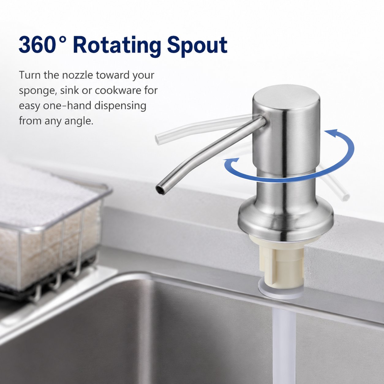 🔥Last Day 50% OFF - Kitchen Sink Soap Dispensers✨