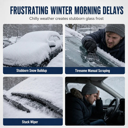 ❄️ Double-Sided Windshield Snow Cover | 0.7×1.5m