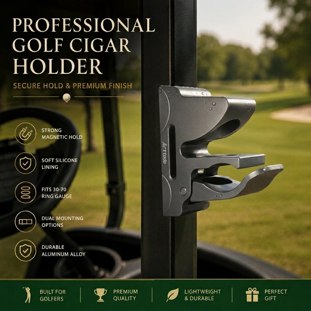 🎁Last Day Promotion 49% OFF🔥Universal Magnetic Cigar Clip for Golf Cart