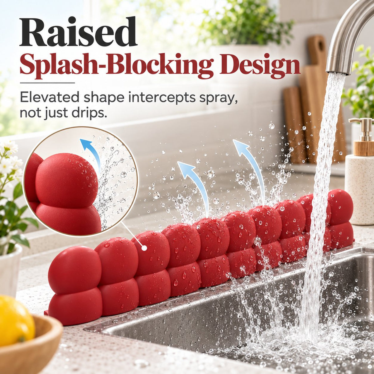 Silicone Sink Splash Guard