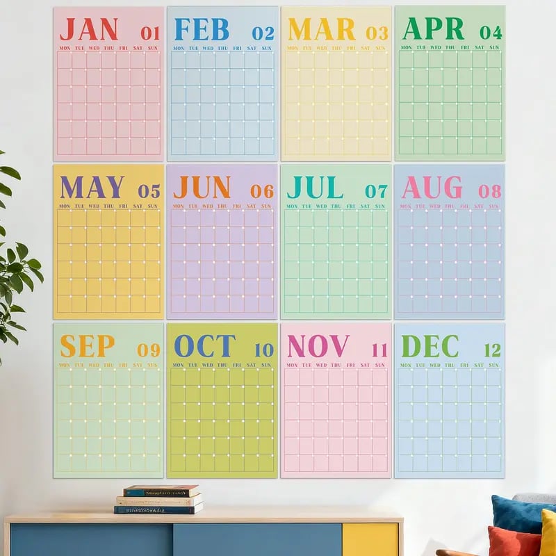 💥Early Bird Sale — 49% OFF✨ Back to School Large Wall Calendar