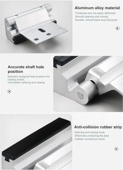 🔒Home Security Door Lock, Childproof Reinforcement Door Lock, Anti‑Intrusion Safety Door Latch for Bedroom Apartment