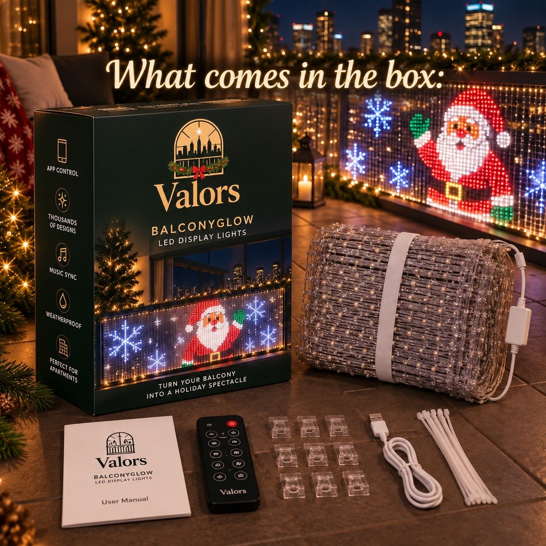 🎅DIY Programmable Curtain Lights | Create Anything. Light Up Everything. ✨