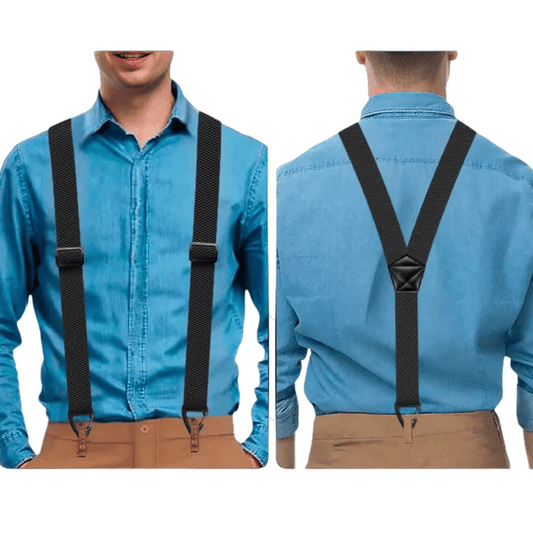 🎁Last Day 49% OFF-⏰Men's X-Back Suspenders with Hook Clips