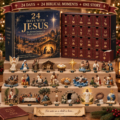🔥HOT SALE🔥24 Days. 24 Biblical Moments-One Story That Changed the World