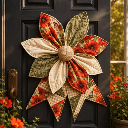 🌸 Beginner-Friendly Oversized Garden Blossom Quilted Bow Sewing Kit | Complete Kit with All Tools & Step-by-Step Guide Included 💕