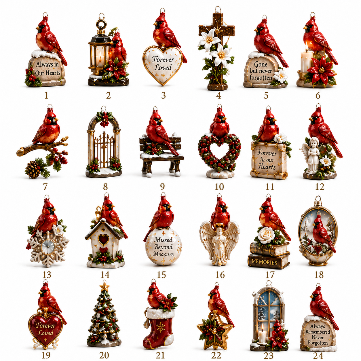 🔥24-Day Christmas Countdown Advent Calendar – Moments to Remember