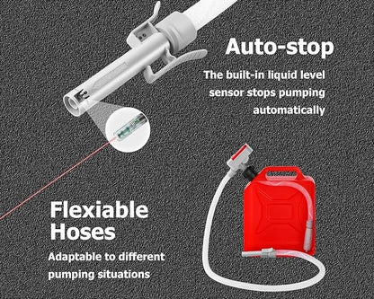 Portable Battery Powered Fuel Transfer Pump