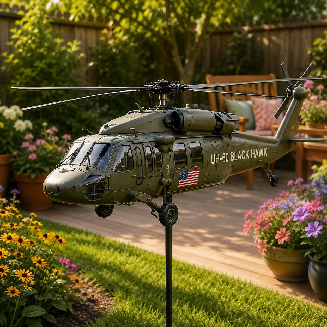 🔥Father's Day Special Offer: 49% OFF🎖️-Vietnam Veteran CH-47 Chinook Helicopter Wind Spinner ✈️Buy 2 Free Shipping Today!