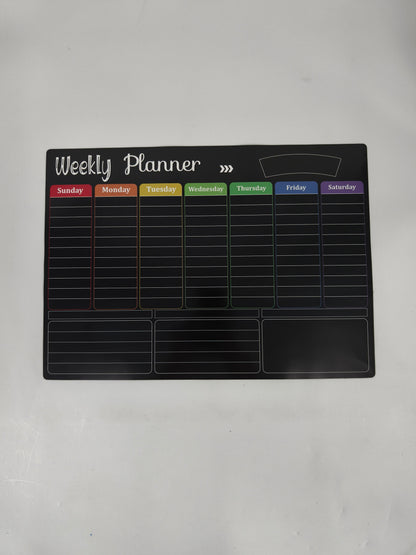 ✨ Black Dry Erase Boards Set - 3 Magnetic Boards for Refrigerator