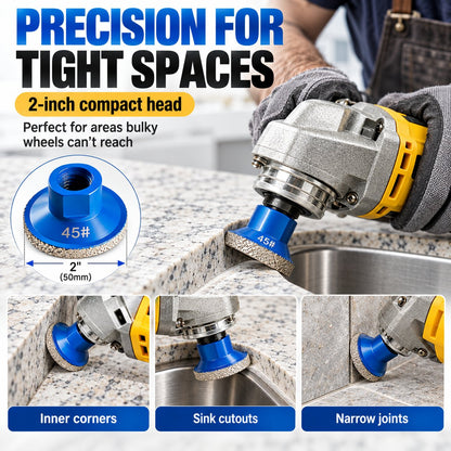 ⚡ Pro Diamond Grinding Disc Set | Countertop & Edge Restoration