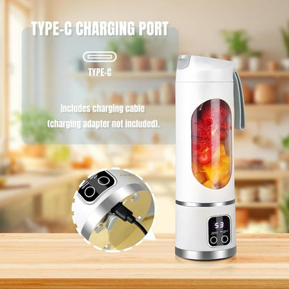 Portable Smoothie Blender with Smart LED Display🍹