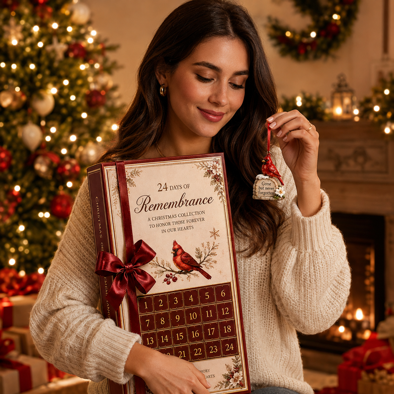 🔥24-Day Christmas Countdown Advent Calendar – Moments to Remember