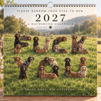 Cute Until You Squint — 2027 Animal Calendar