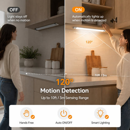Wireless Motion Sensor LED Cabinet Light