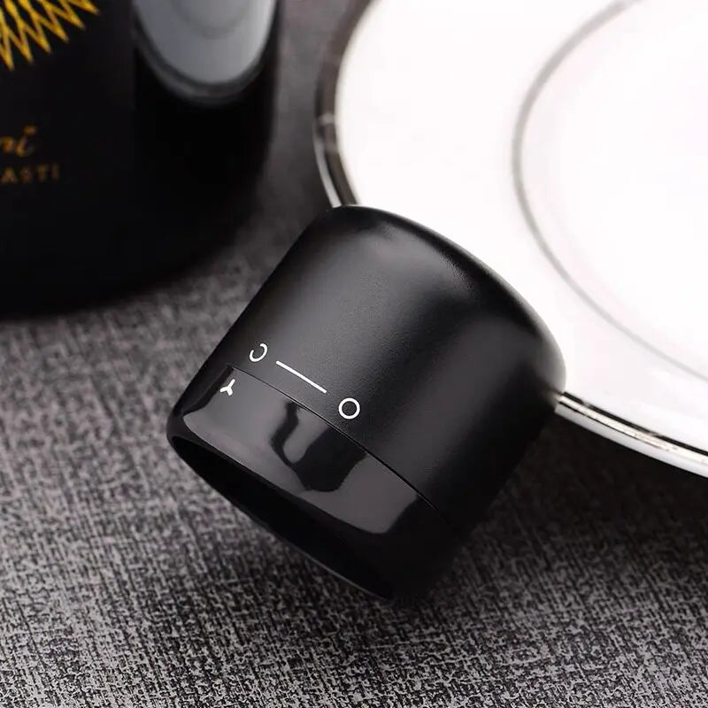 Vacuum Wine Stopper, Reusable Leakproof Bottle Sealer for Wine & Champagne