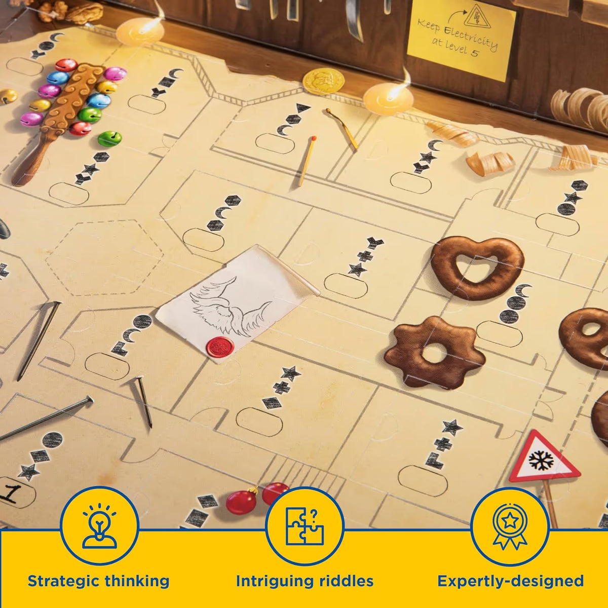 🎄 Escape the Workshop! Advent Calendar – 🗝️✨ 24 Days of Puzzle Adventure & Fun 🔥