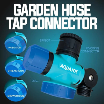 360° Rotating Garden Hose Tap Connector
