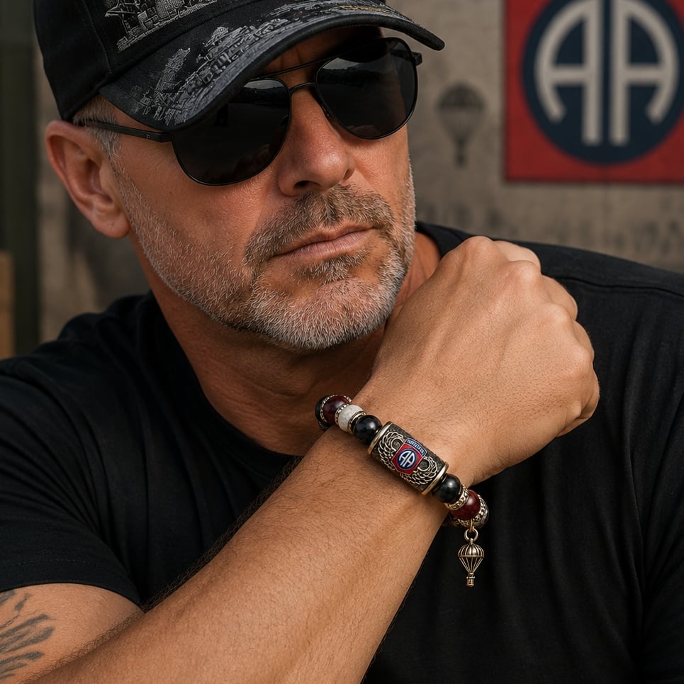 🪂U.S. Army 82nd Airborne Division Tribute Bracelet