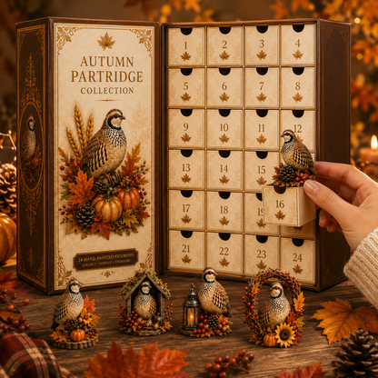 🔥Last 30 pcs✨⏰Last day 50% off🔥✨24-Day Advent Calendar - Partridge