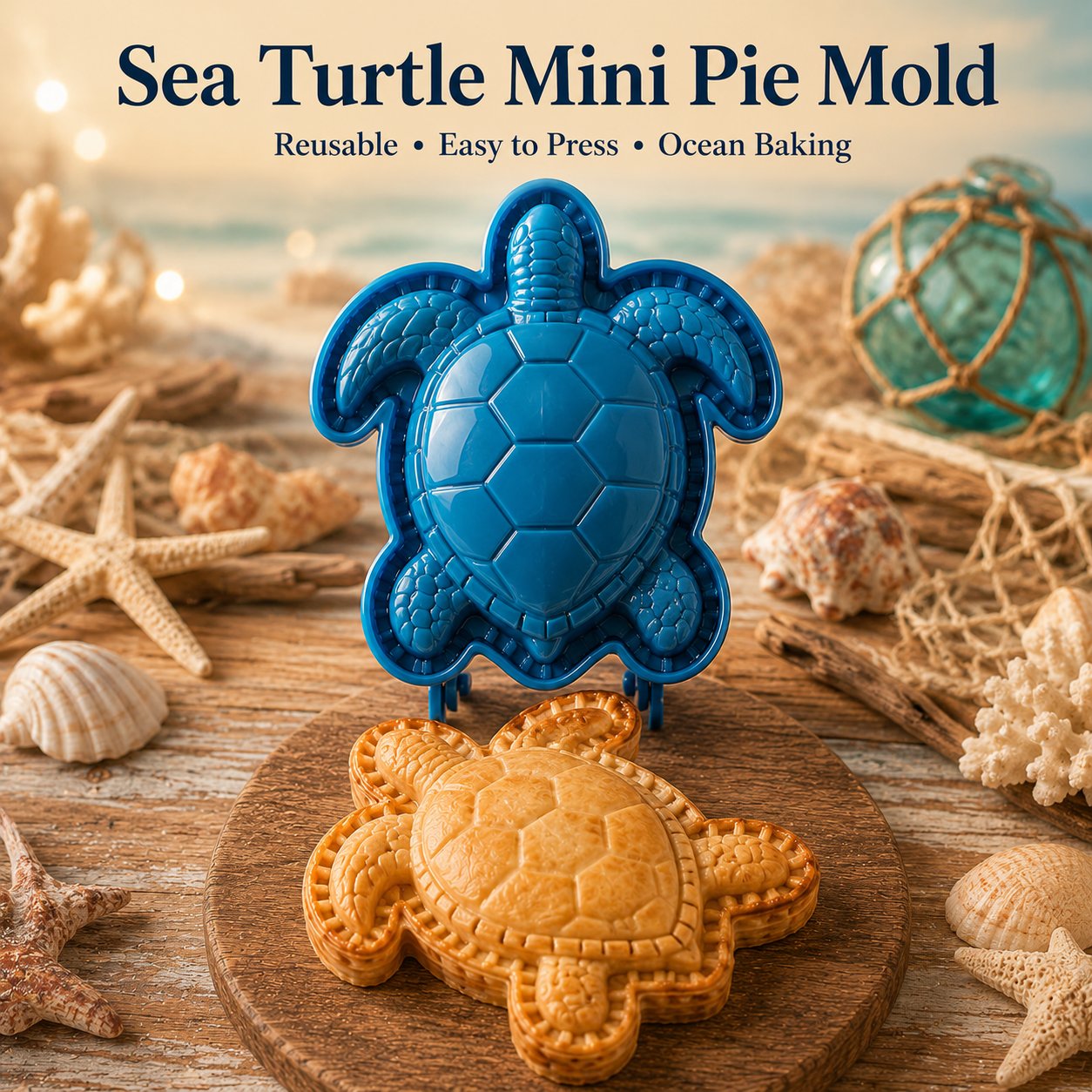 ⏳ Last Day 49% OFF – 🌊 8-Design Ocean Filled Pie Press Collection | Reusable Hinged Molds for Cutting, Filling, Shaping & Sealing Marine-Themed Hand Pies 🥧✨