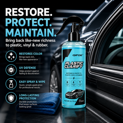 Multi-Surface Car Plastic Restorer ¨C Trim, Tire & Dashboard Polish