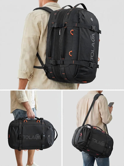 Tolaccea Mlife 03 | 40L-50L Expandable 360° Laptop TSA Travel Laptop Backpack (124)