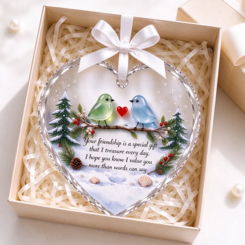 💖To My Best Friend Sea Glass Keepsake Gift