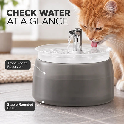 Filtered Cat Water Fountain – Circulating Pet Drinking Station