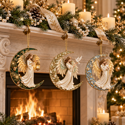 2026 Crescent Moon Angel Christmas Ornaments – 9 Elegant Designs Celebrating Faith, Hope & Heavenly Peace