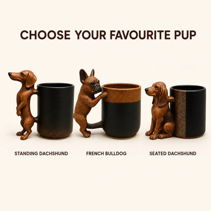 🐕Handmade Dachshund Mug