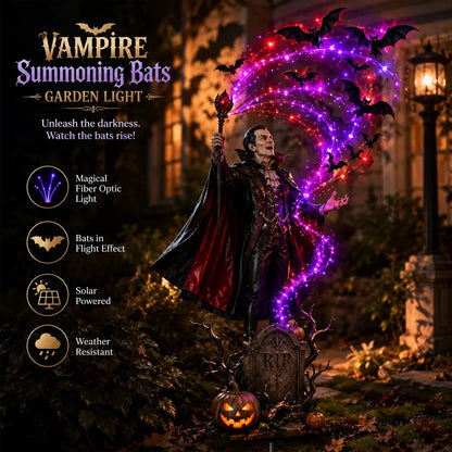 🎃Today 50% OFF - 🦇Vampire Summoning Bats Garden Light