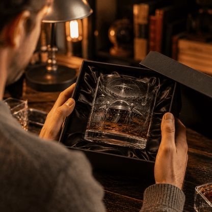 🛸 UFO Encounter Whiskey Glass — A Drink Beyond This World