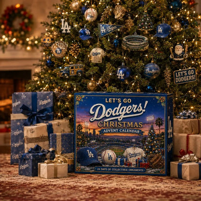 🎄 Let’s Go Dodgers! Baseball Christmas Advent Calendar