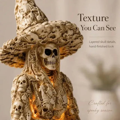 🎃Early Halloween Promotion🏆Skeleton Witch Ornament