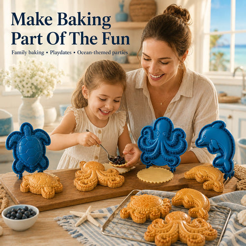 ⏳ Last Day 49% OFF – 🌊 8-Design Ocean Filled Pie Press Collection | Reusable Hinged Molds for Cutting, Filling, Shaping & Sealing Marine-Themed Hand Pies 🥧✨