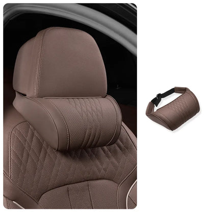 ⭐Premium Car Seat Headrest & Lumbar Support Cushion
