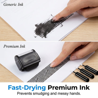🔥🔥SALE 48% OFF!!-Privacy Protection Security Roller Stamp — Address & Billing Info Blocker, Home & Office Mailing Essentials 100m Long-Lasting Roll
