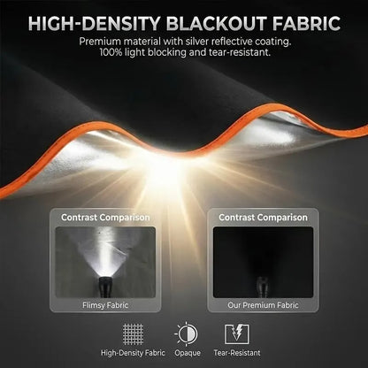🎉2026 New Portable Heat-Insulating Vehicle Sunshade, Upgraded Thickened Front Window Sun Shade☀️🚗