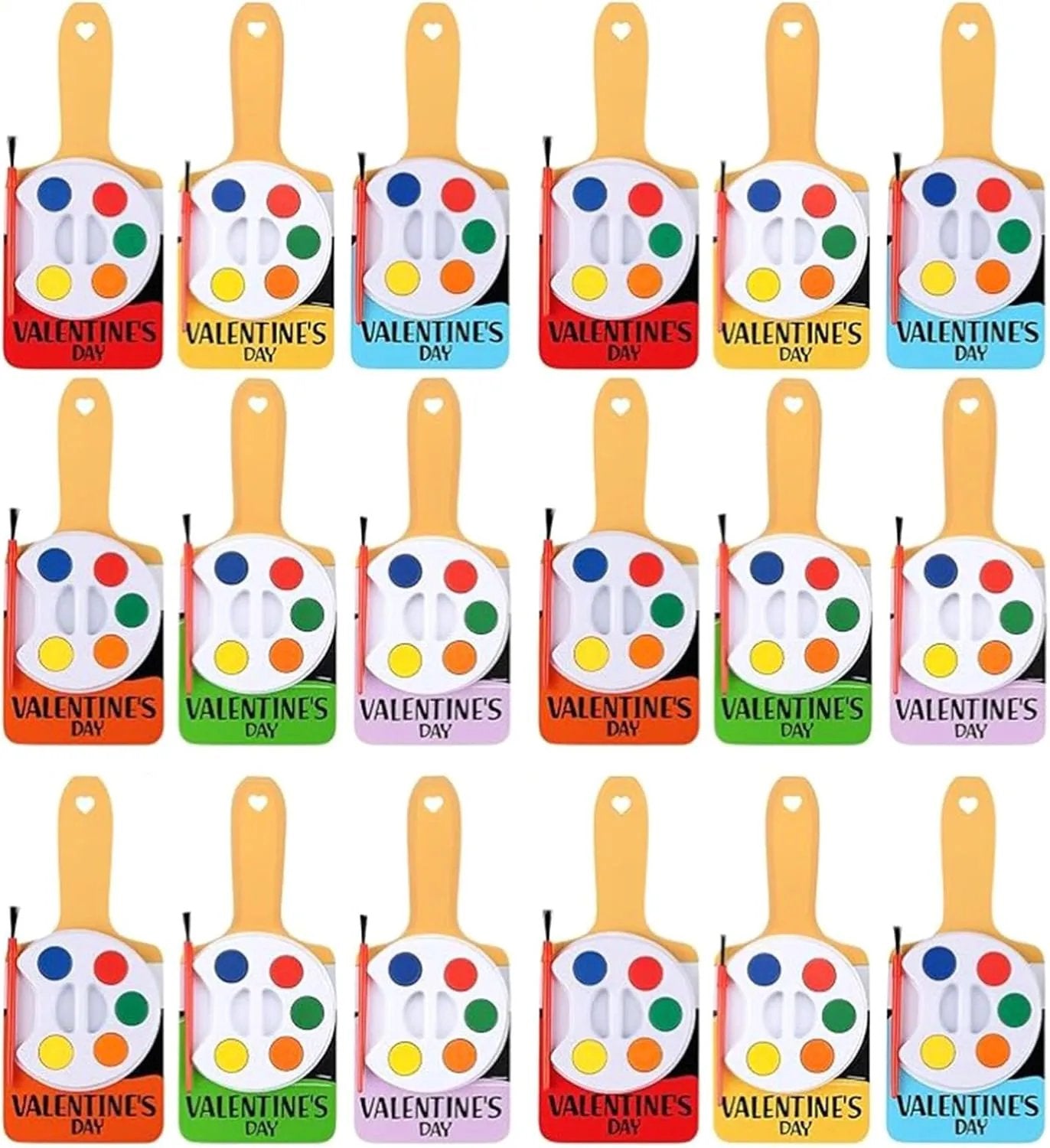 Mini Watercolor Paint Sets For Valentines Day Gifts