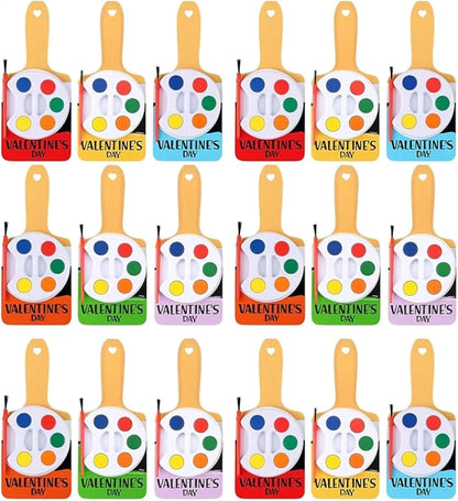 Mini Watercolor Paint Sets For Valentines Day Gifts
