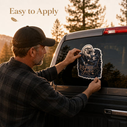 ✝️Forever Soaring🙏Bald Eagle Memorial Sticker(5 Pcs)