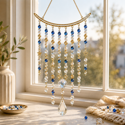 🕎 DIY Hanukkah Beaded Suncatcher Kit Create Your Own Festival of Lights Window Décor