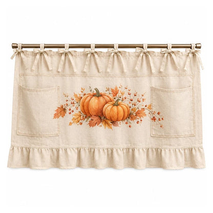 🔥LAST DAY 50% OFF - 🎃Oven Skirt Curtain with Pockets🍄