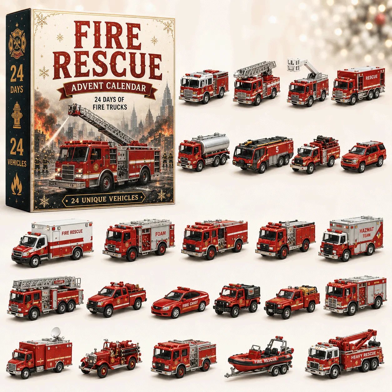 🚒Fire Rescue 24-Day Advent Calendar