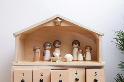 🔥[Official Licensed] ✝Nativity Advent Calendar 2026 – Christmas Countdown with Nativity Figures