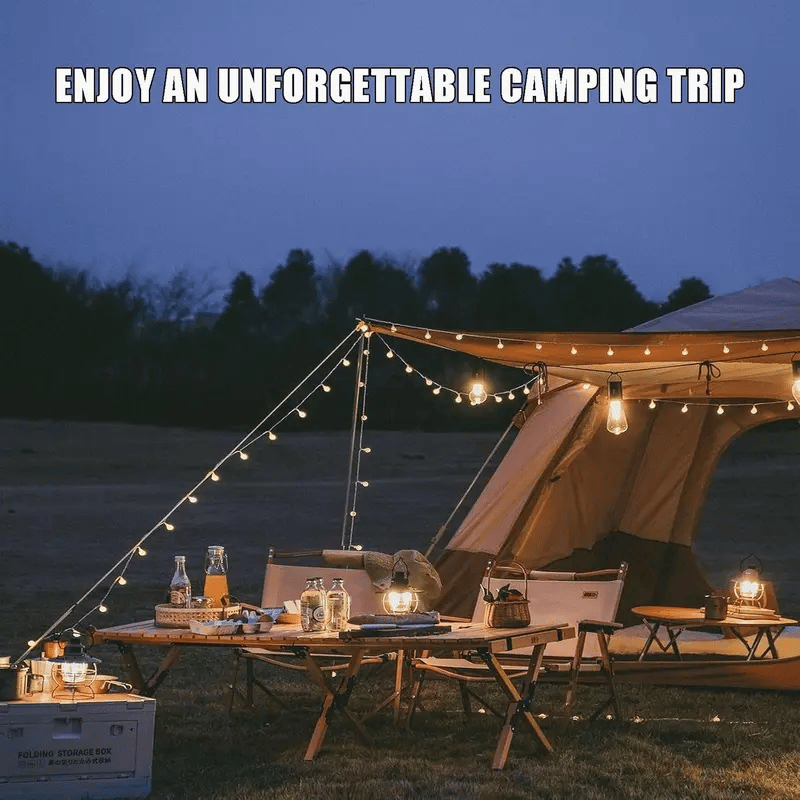 🔥HOT SALE🔥Solar Tent Lights USB Rechargeable Led Camping Lantern