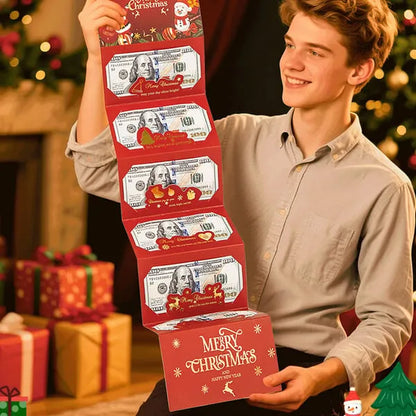 🎁 LAST DAY 49% OFF🎅🎄Foldable 6-Slot Christmas Red Envelope