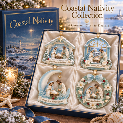 Coastal Holy Night: The Birth of Love | Nativity by the Sea