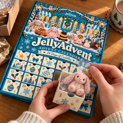 Jelly Countdown 24-Day Plush Advent Calendar